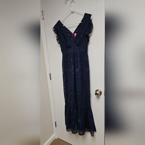 New with Tags Lilly Pulitzer Autumn Midi Dress Size 0